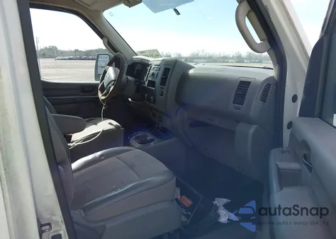 2015 Nissan Nv Cargo Nv1500 S V6 z USA, uszkodzony, nr VIN 1N6BF0KL1FN805836